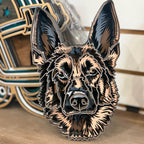 Layered Dog Breed Portrait G0794