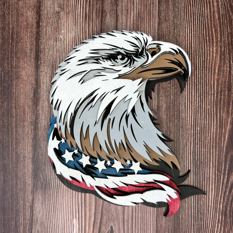 Layered Eagle 3D LASER PROJECT - P014145