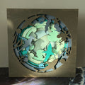 Layered Ocean Depths 3D LASER PROJECT- P014169