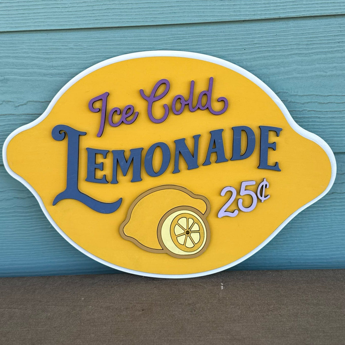 Lemonade Sign 3D LASER PROJECT - P014044