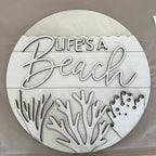 Life's a Beach Door Hanger Design P1404