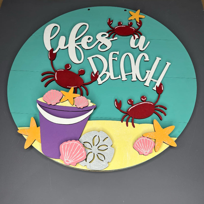 Life's a Beach 3D DOOR HANGER - P014078