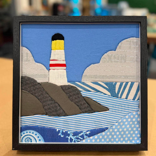 Lighthouse Kinusaiga Fabric Art G0695