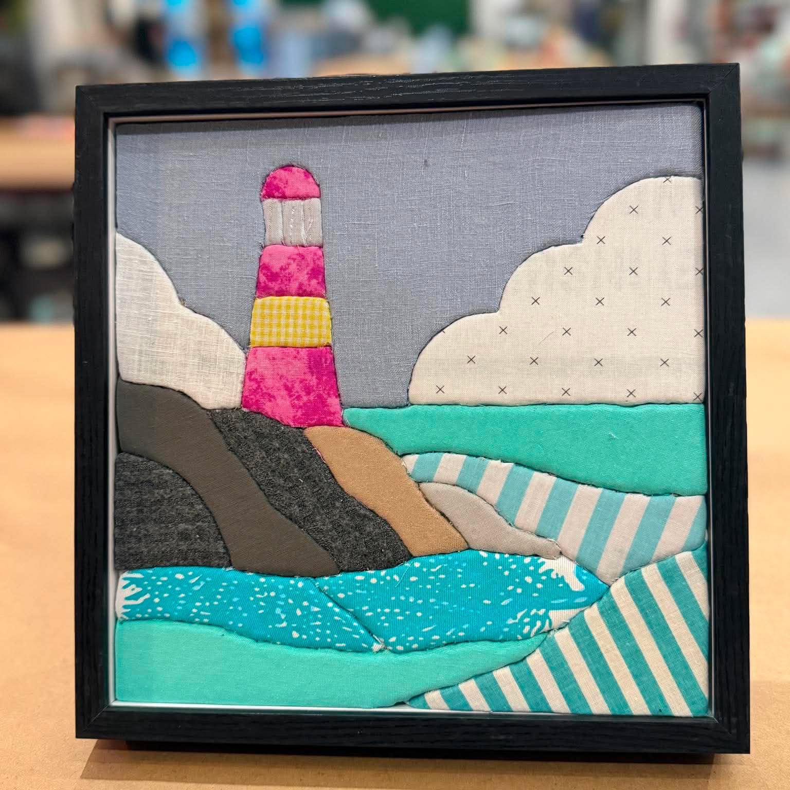 Lighthouse Kinusaiga Fabric Art G0695