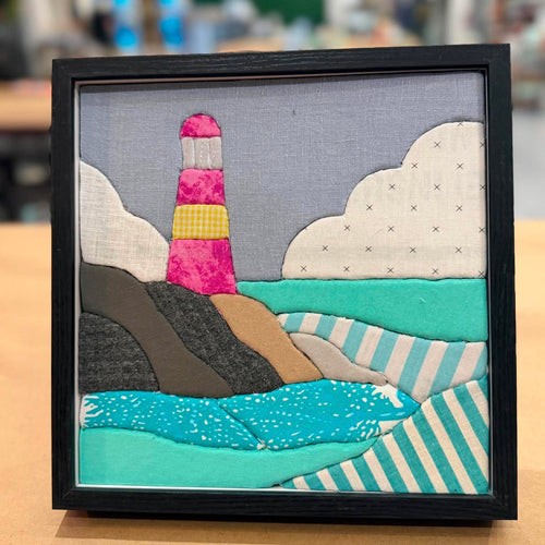 Lighthouse Kinusaiga Fabric Art G0695