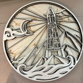 Lighthouse Layered Round P13172