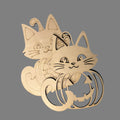 Meow-loween 3D LASER PROJECT - P014110