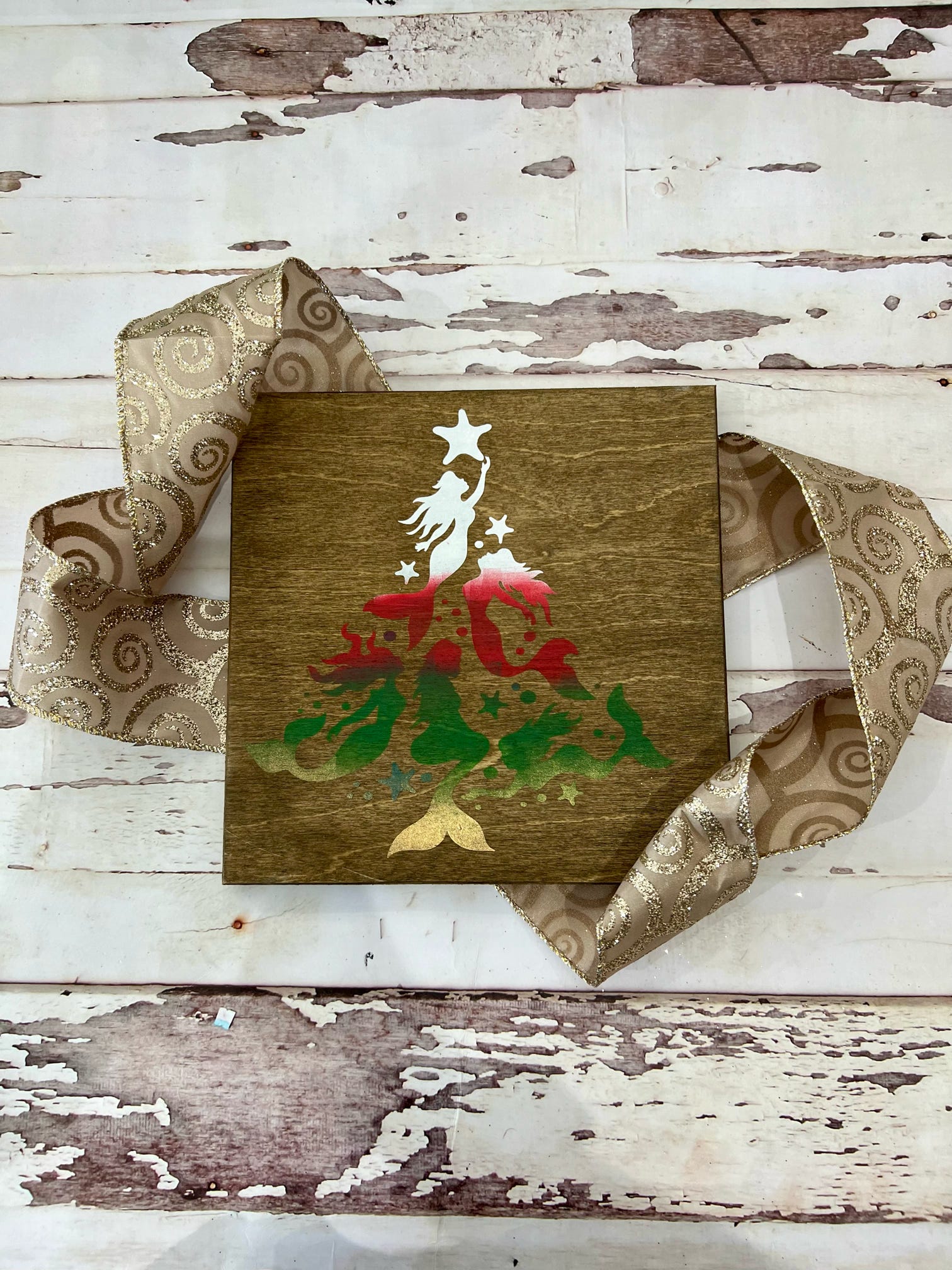 Mermaid Christmas Tree Mini P13349