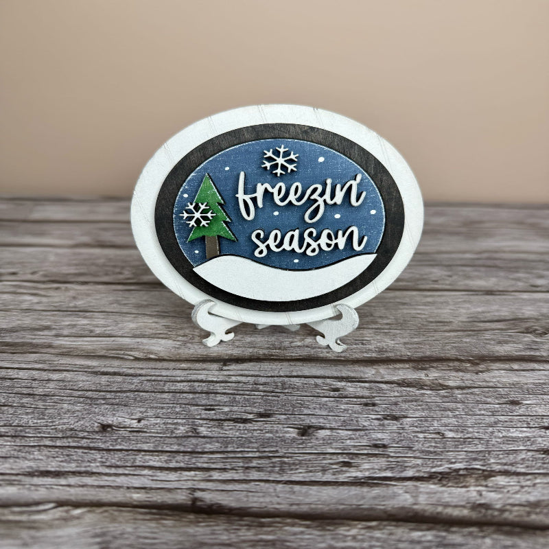 Mini Holiday Swappable- Freezin Season-January P013989