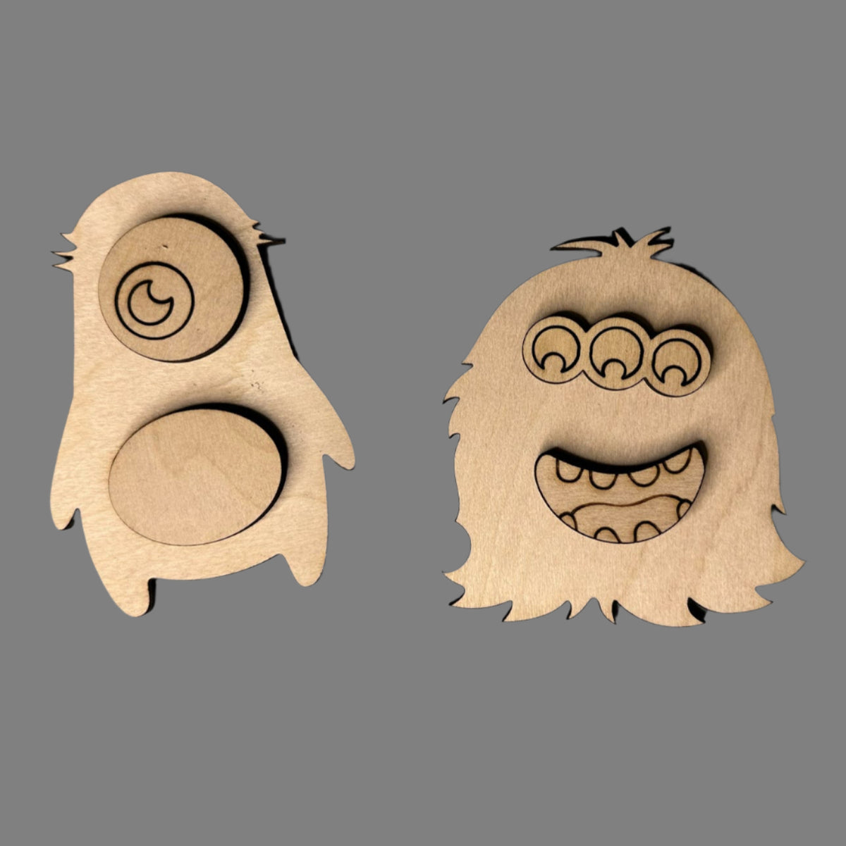Mischievous Monsters 3D LASER PROJECT - P014112
