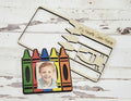 My Favorite Colors Crayon Frame Kids Pop Out Kit P02827