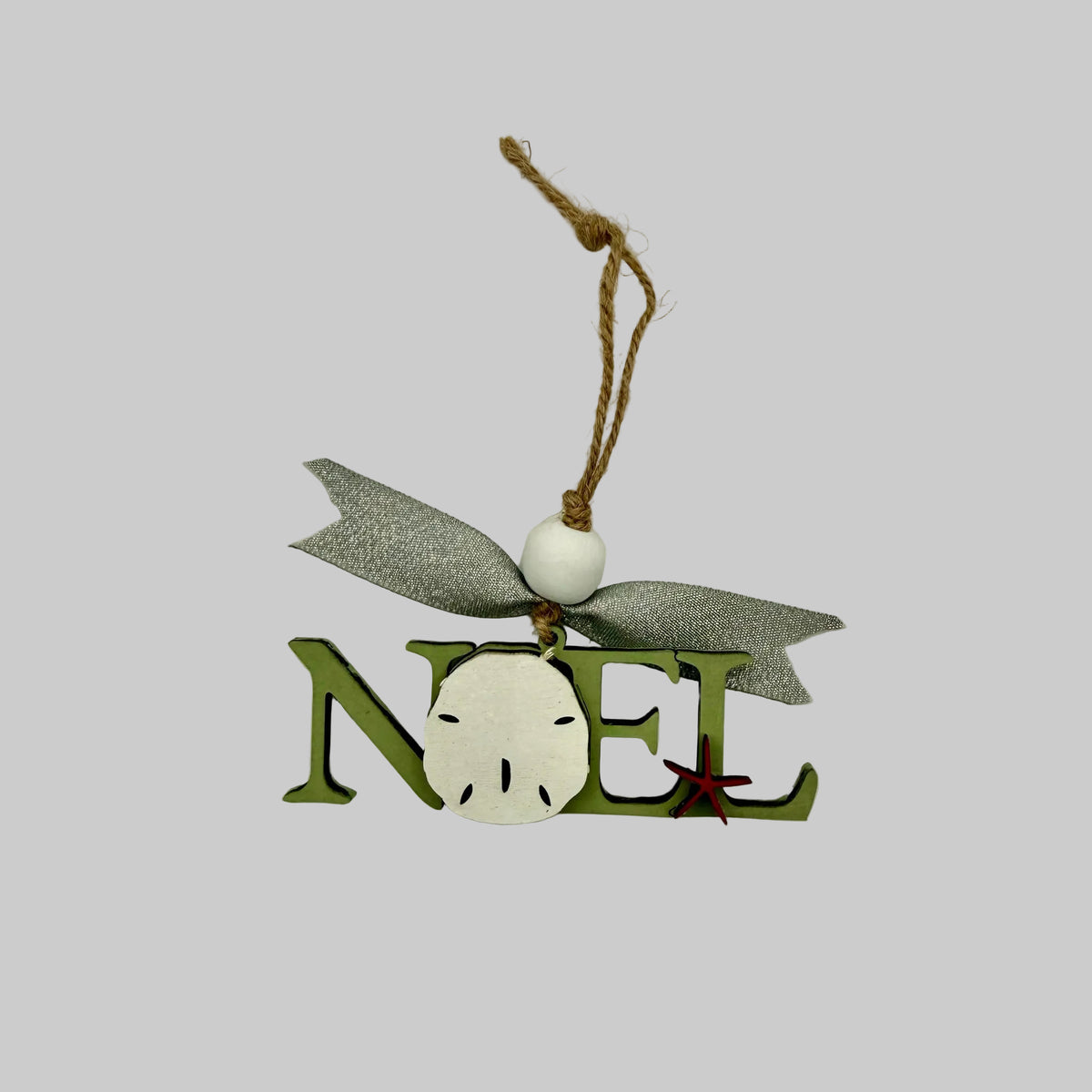 Noel Sand Dollar Ornament G0623