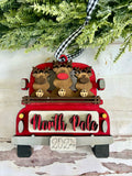 North Pole Truck Ornament Gift Card Holder P13200