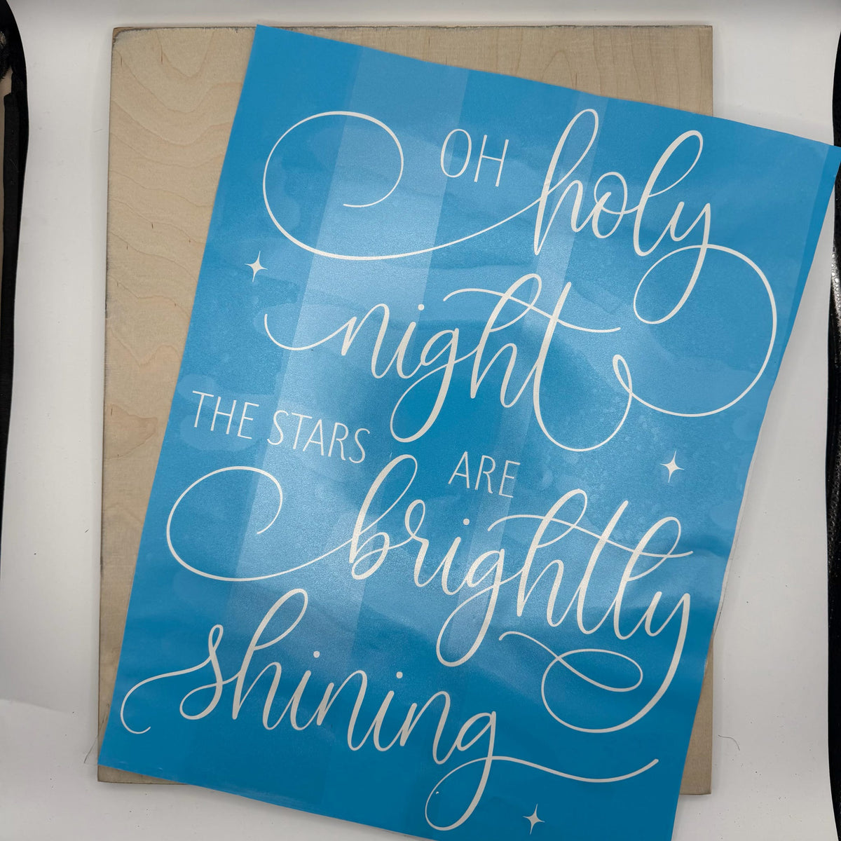 Oh Holy Night The Stars Are Brightly Shining SIGNATURE Sign G0769
