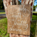 Oh Holy Night The Stars Are Brightly Shining SIGNATURE Sign G0769