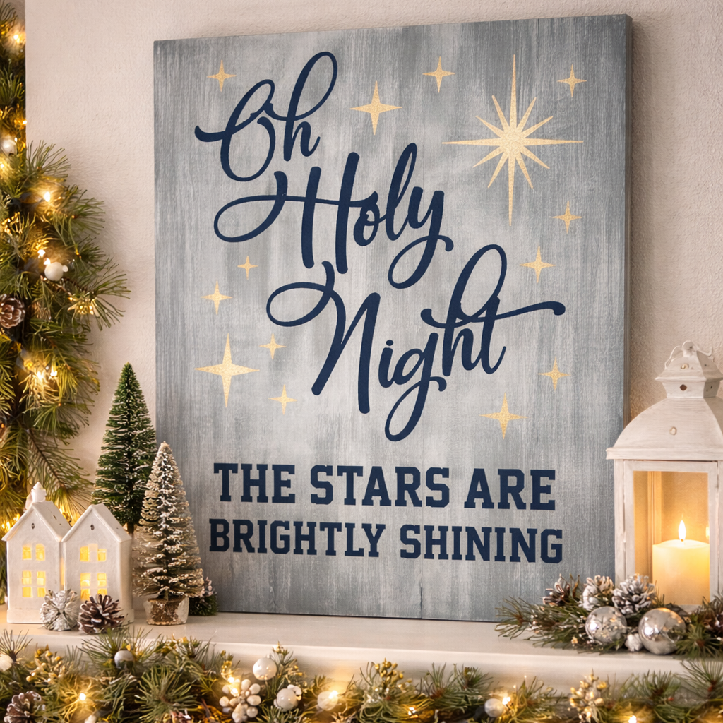 Oh Holy Night The Stars are Brightly Shining G808
