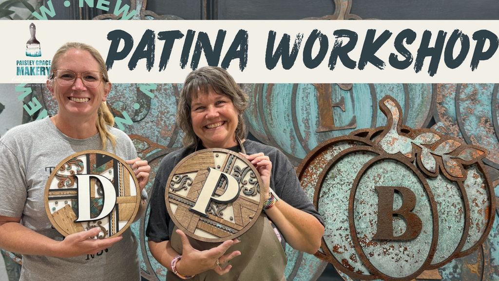 Patina Workshop – Create Stunning Aged-Metal Effects