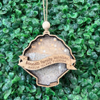 Personalized Family Vacation Shell Ornament G0765