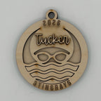 Personalized Swim Team Ornament G0768
