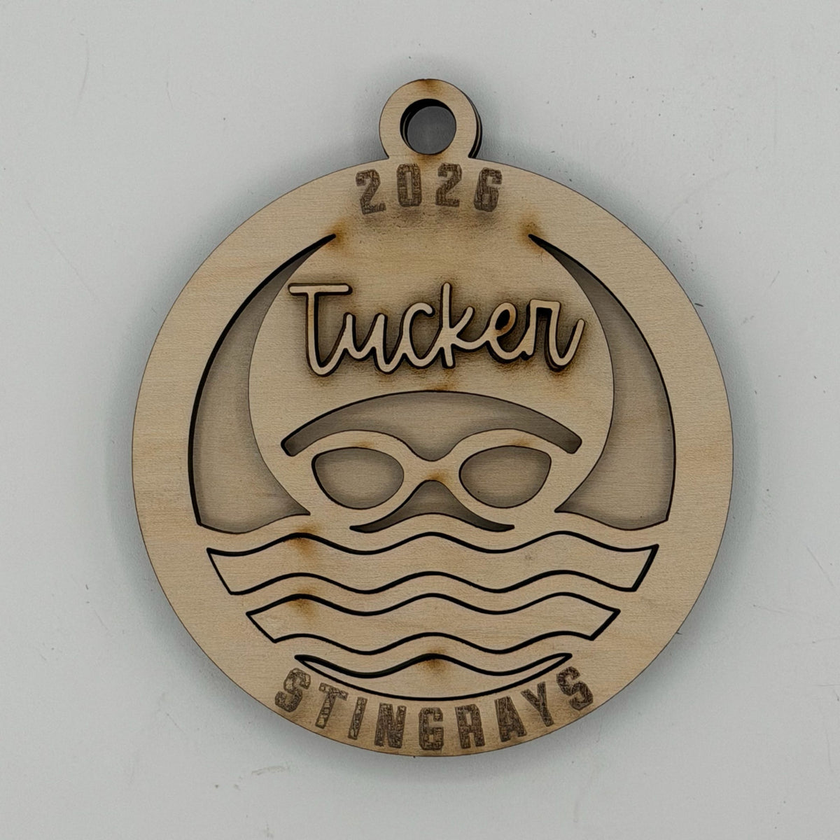 Personalized Swim Team Ornament G0768