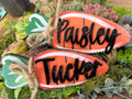 Personalized Easter Carrot Basket Tag G454