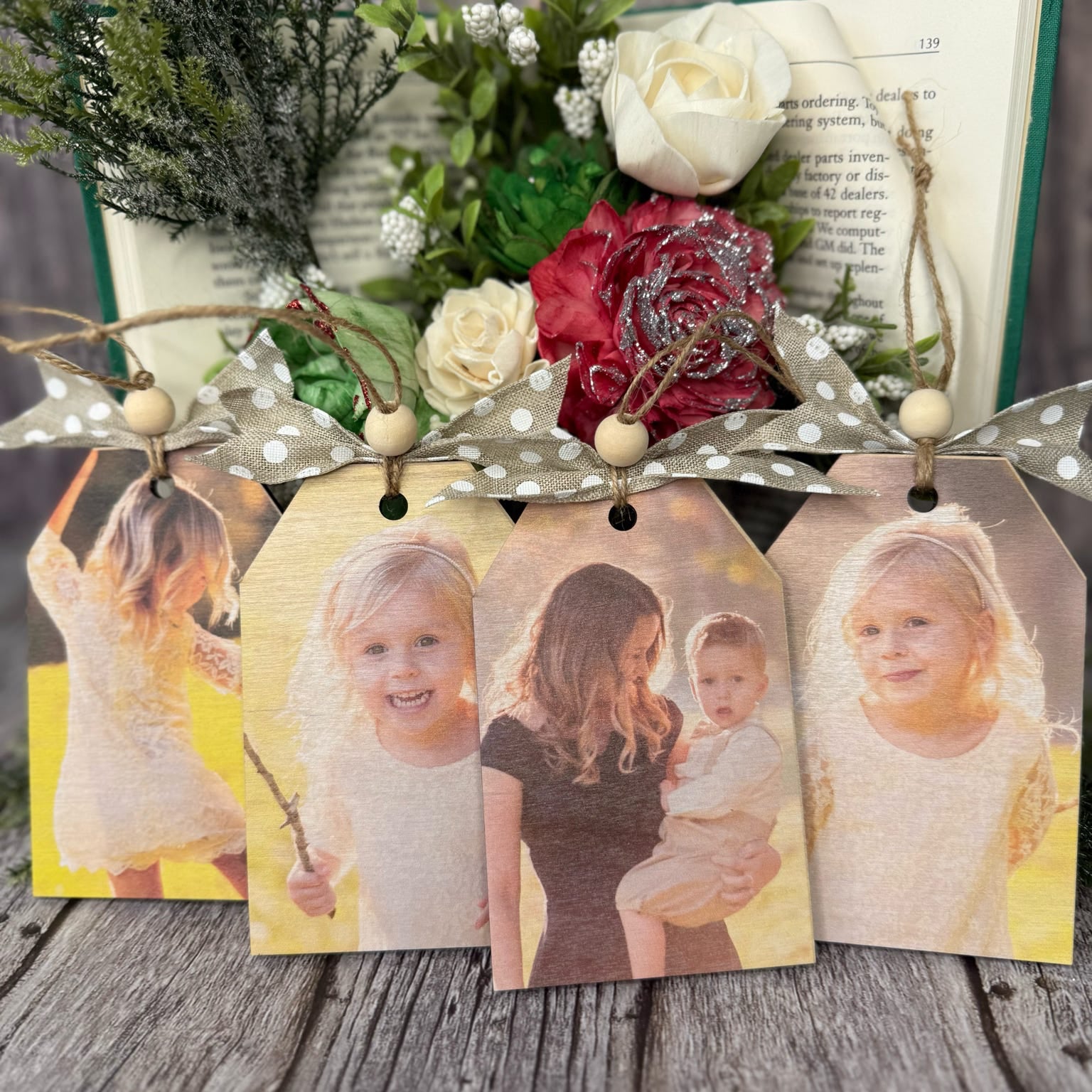 Custom Photo Ornaments UV Printed