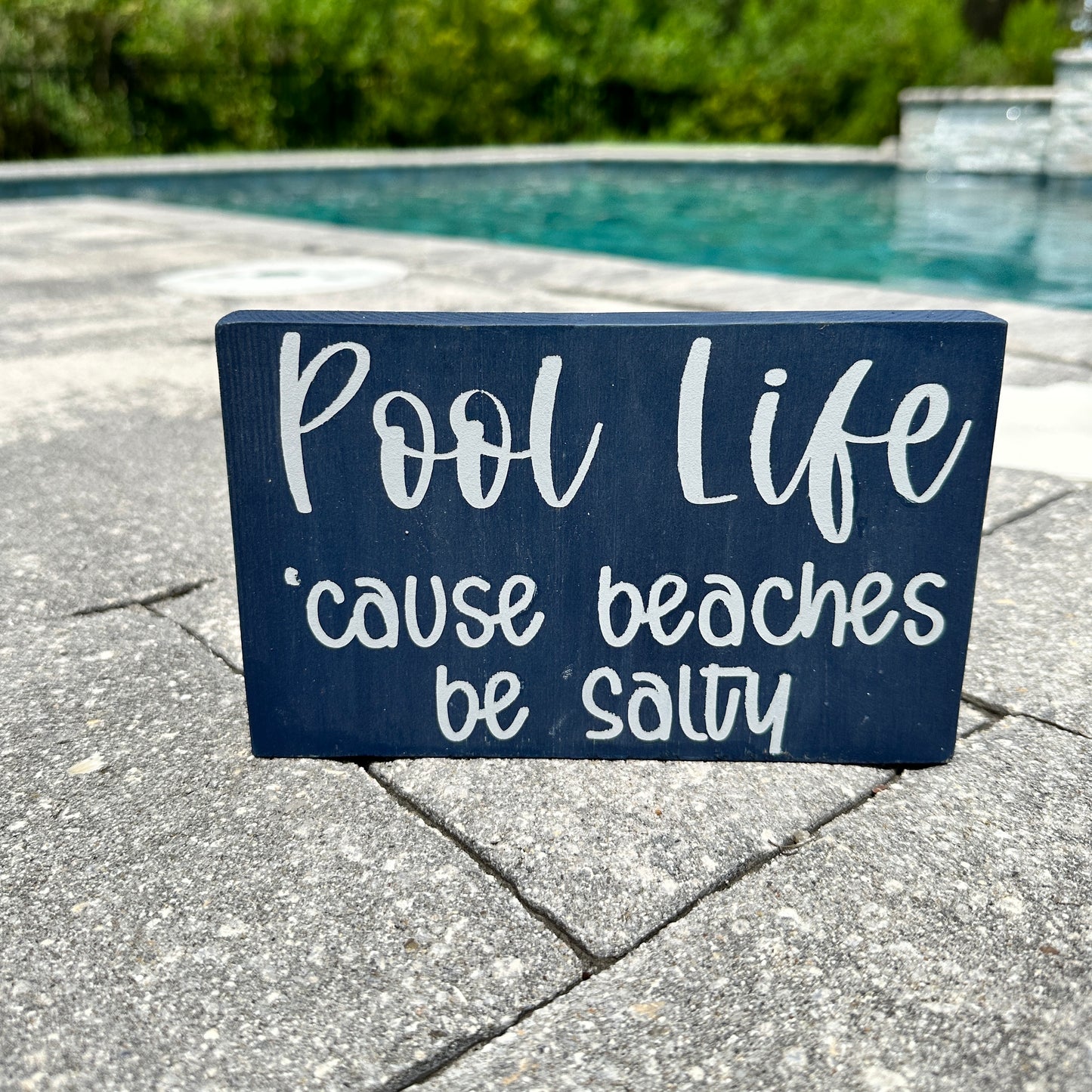 Pool Life 'cause Beaches Be Salty P02748