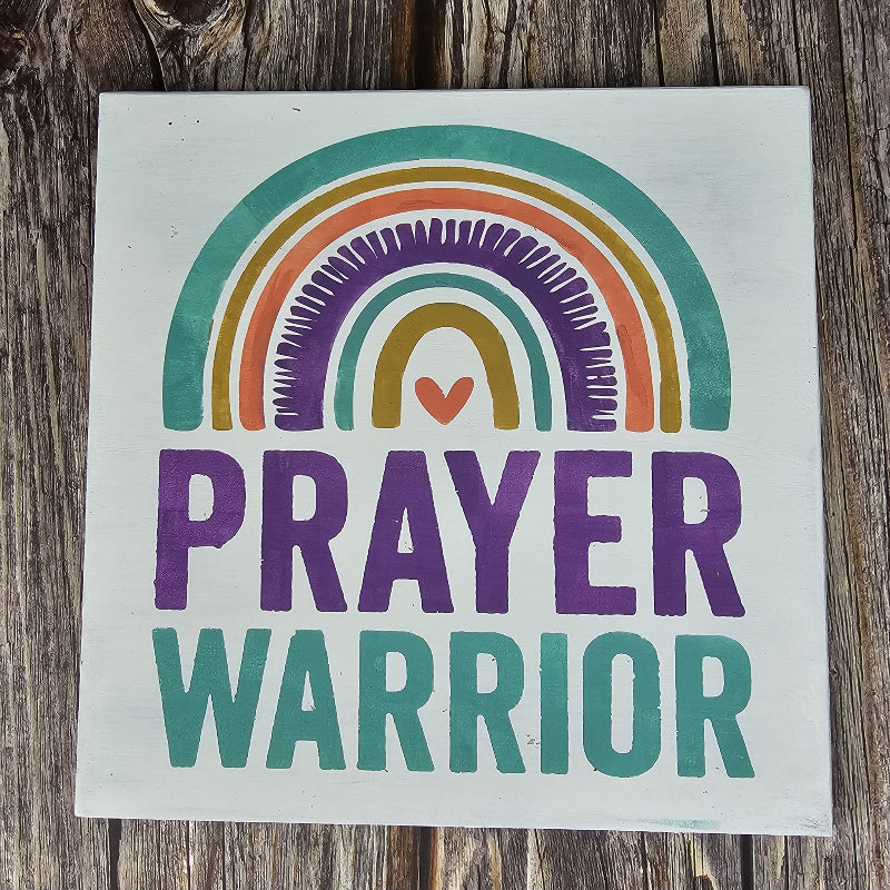 Prayer Warrior SQUARE - P014149
