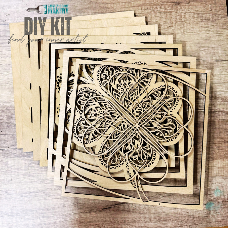 Shamrock 3D LAYERED PROJECT G303