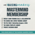 Raising Makers Mastermind Membership