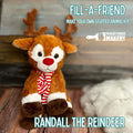 Randall The Reindeer 16"  Build Your Own Stuffy S507