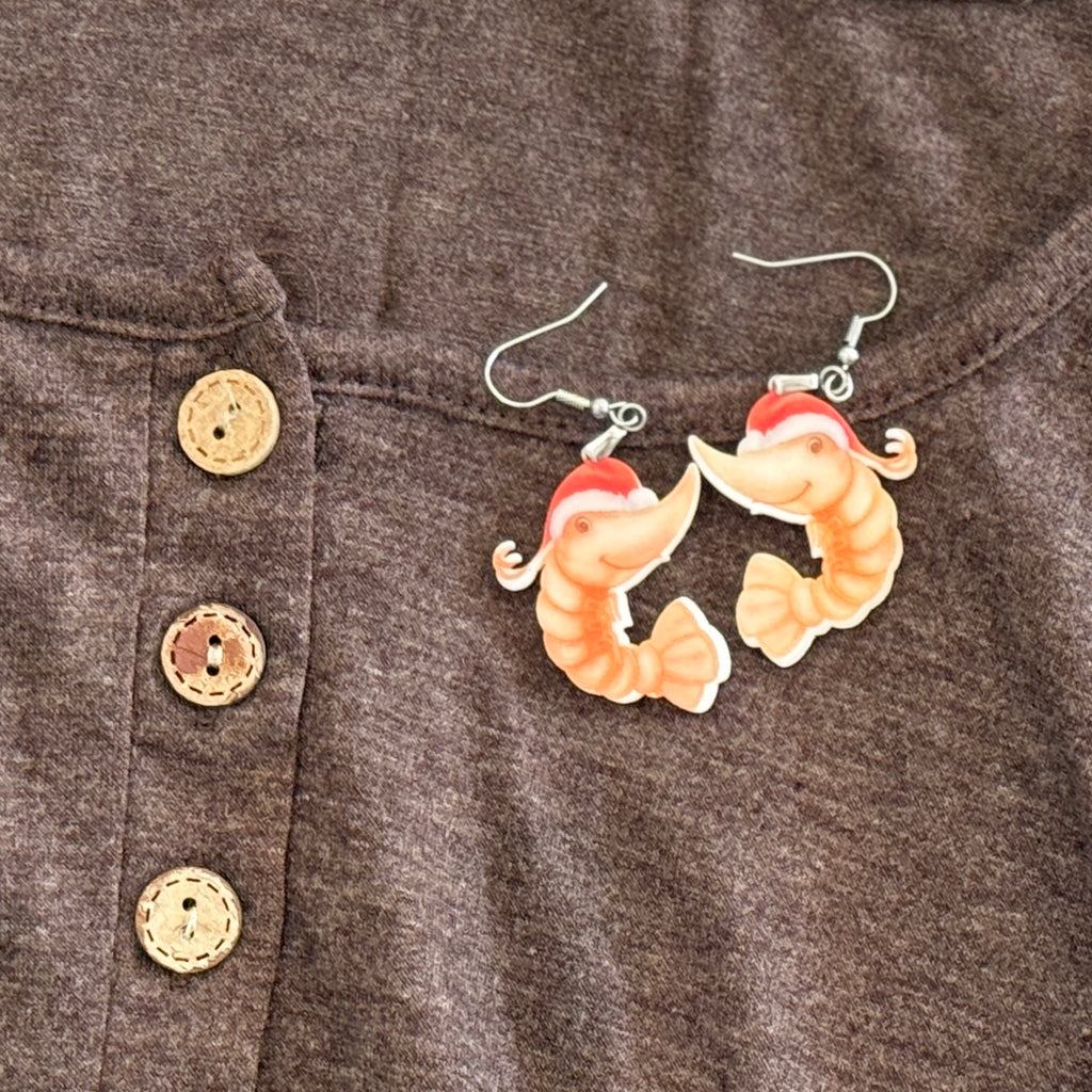 SHRIMPmas Earrings G201