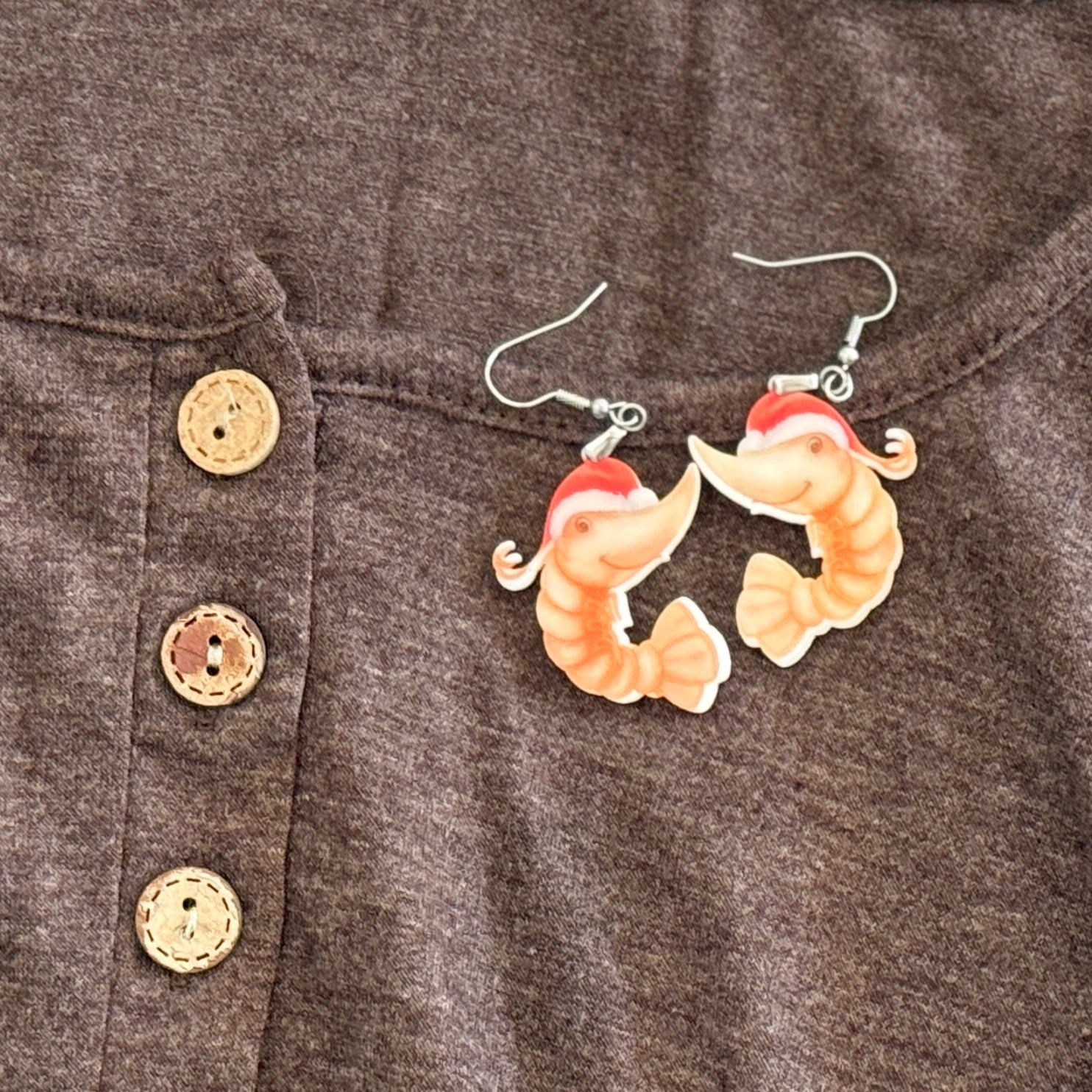 SHRIMPmas Earrings G201