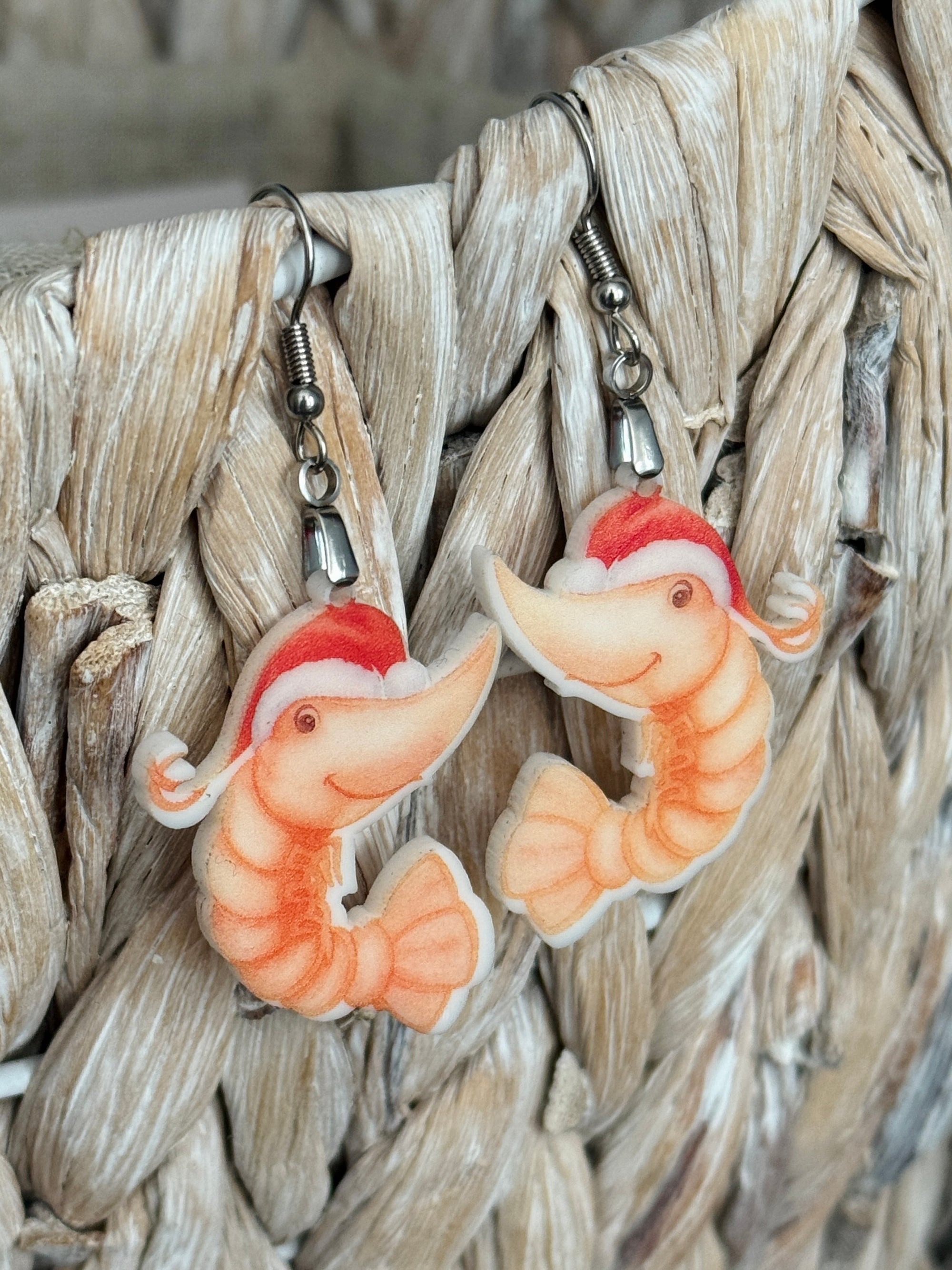 SHRIMPmas Earrings G201