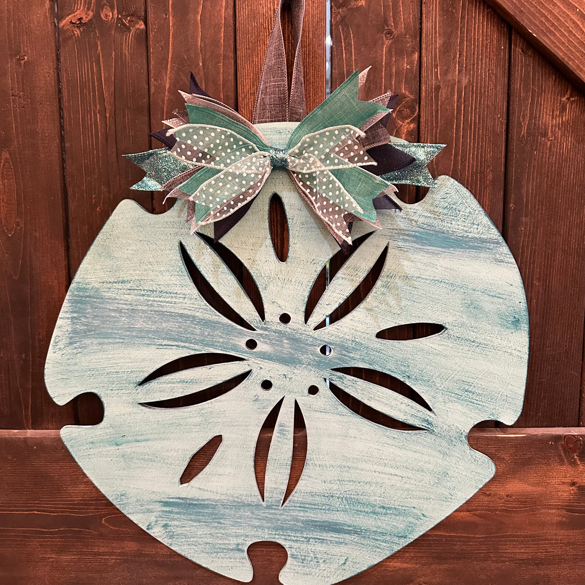 Sand Dollar Door Hanger Laser Cut P2390