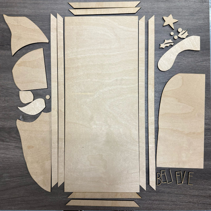 Santa Believe 3D LASER PROJECT - G152