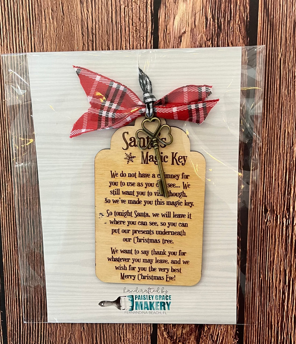 Santa's Magic Key Ornament P02985