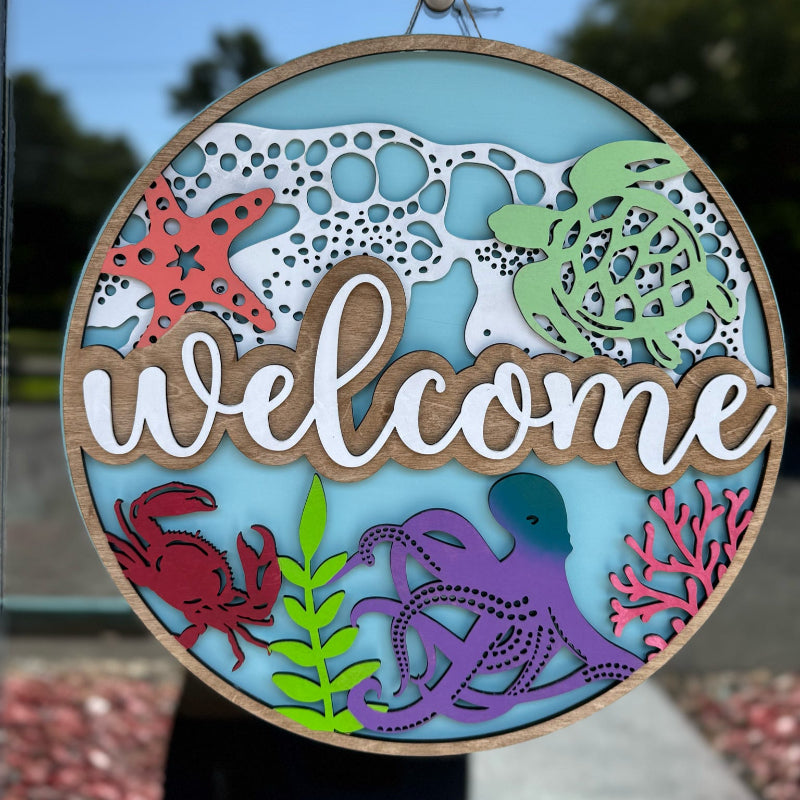 Sea Life 3D DOOR HANGER - P014170