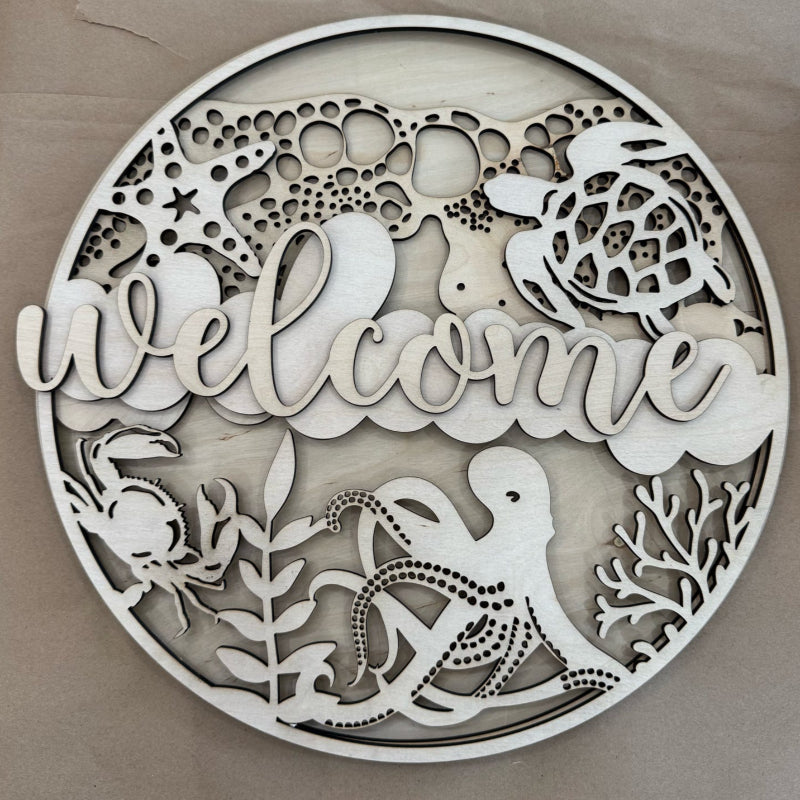 Sea Life 3D DOOR HANGER - P014170
