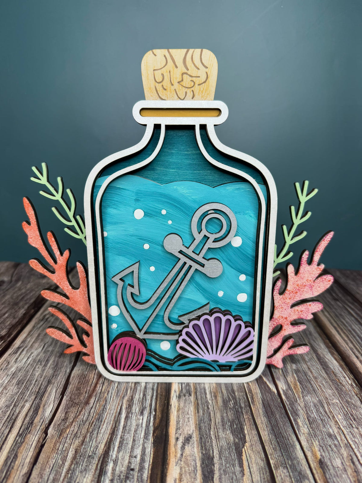 Sea Life in a Bottle P013828