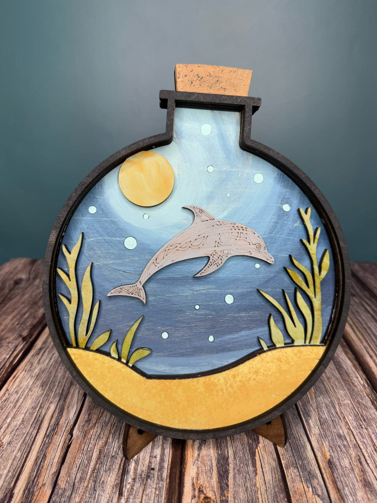 Sea Life in a Bottle P013828