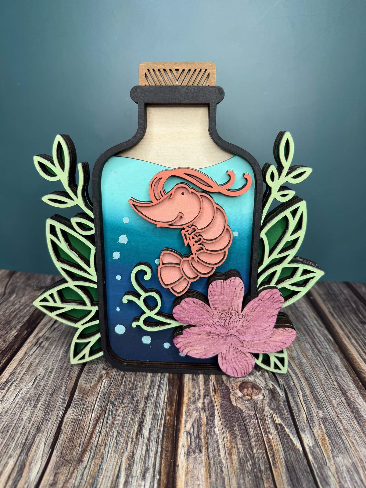Sea Life in a Bottle P013828