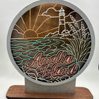 Shell & Beach Treasure Keeper 3D LASER PROJECT G0621