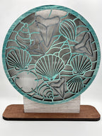 Shell & Beach Treasure Keeper 3D LASER PROJECT G0621