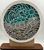 Shell & Beach Treasure Keeper 3D LASER PROJECT G0621