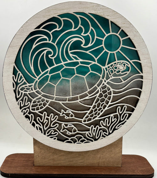 Shell & Beach Treasure Keeper 3D LASER PROJECT G0621