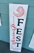 Shrimp Fest Plank Design P2564