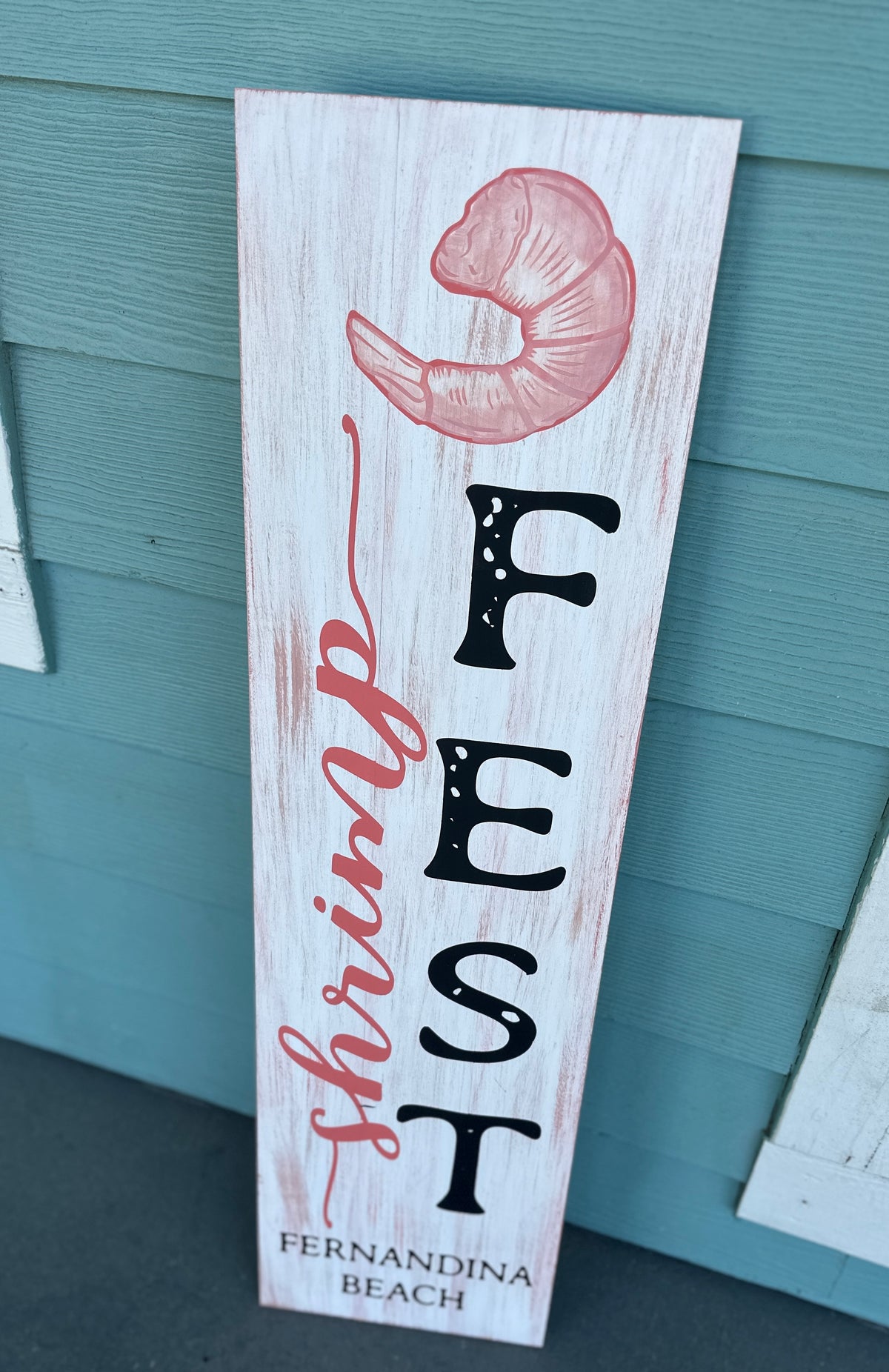 Shrimp Fest Plank Design P2564