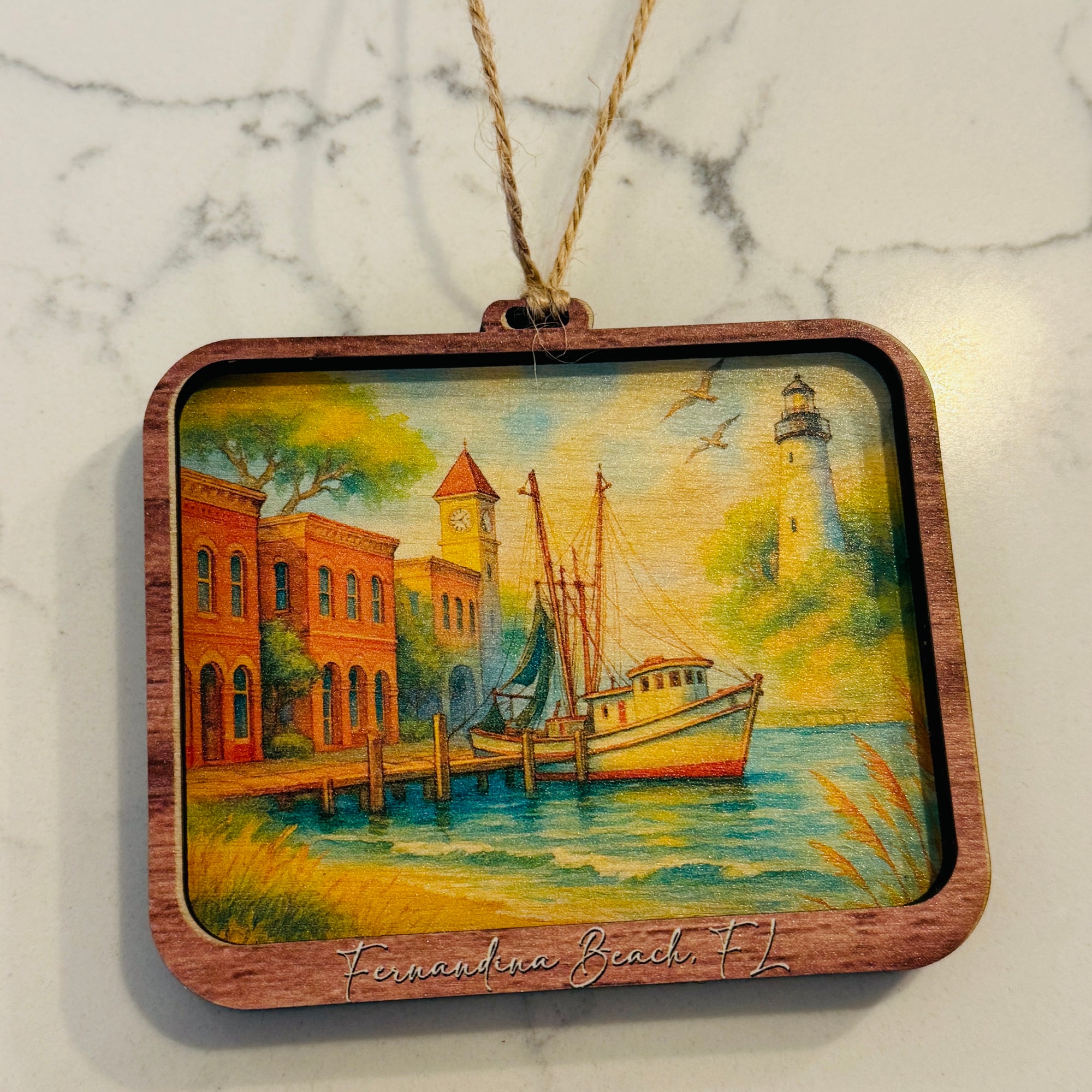 Simply Fernandina Ornament G173