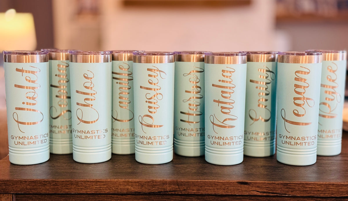 Personalized Team Skinny Tumblers